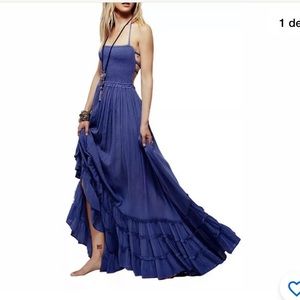 🆕 sexy bohemian dress backless maxi dress